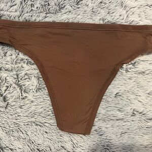 Brown Women's Panties XS Thong